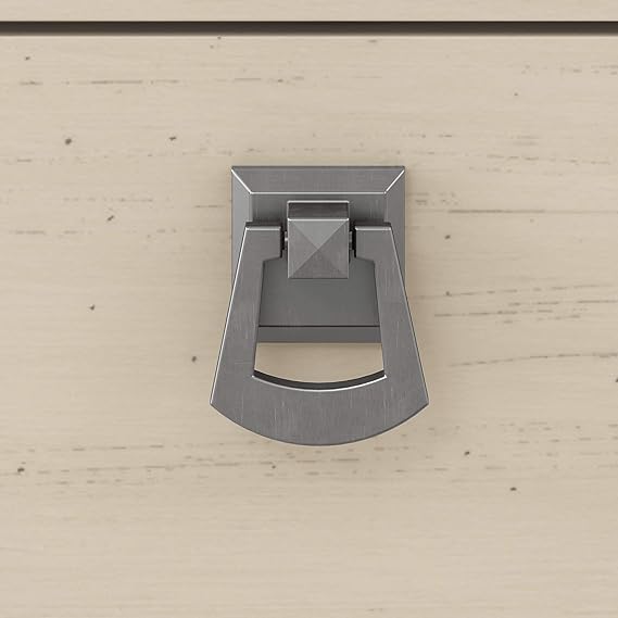 Amazon Com Bush Furniture Salinas Lateral File Cabinet In Antique White Furniture Decor