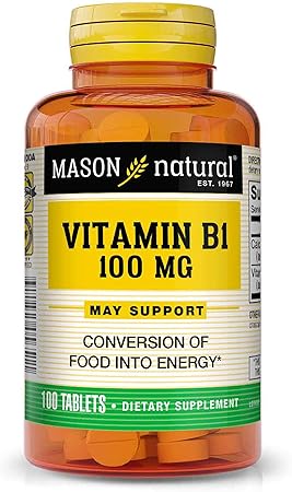 Amazon ビタミンb1 100mg 海外直送品 B1