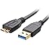 Cable Matters SuperSpeed USB 3.0 Type A to Micro-B Cable in Black 3 Feet
