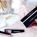 Manicare Curved Nail Files 2 Pack Boomerang Grit Medium Double Sided view 6