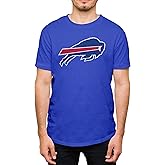 Hybrid Sports NFL - Buffalo Bills - Distressed Team Logo - Men's and Women's Short Sleeve T-Shirt - Size Large Buffalo Bills - Royal Blue
