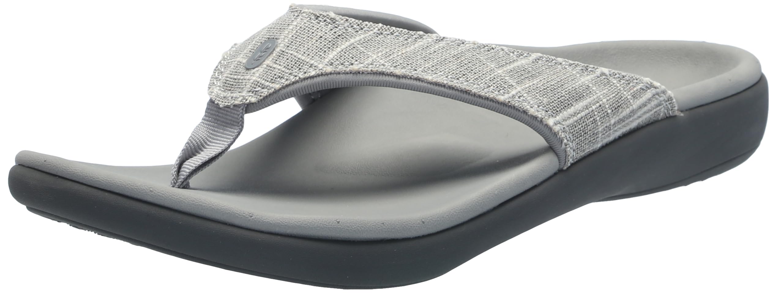 REVITALIGN Women’s Yumi Lakeside Flip-Flop, Grey, 10 Wide