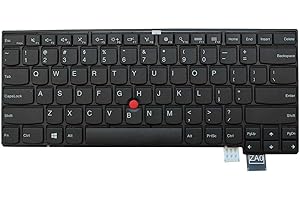 AUTENS Replacement US Layout Keyboard (1 Year Warranty) for Lenovo ThinkPad T460s T470s (Not Fit T460 T460p T470 T470p) No Ba