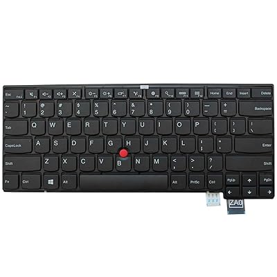 AUTENS Laptop Replacement Keyboard for Lenovo ThinkPad T460s T470s (Not Fit T460 T460p T470 T470p) Laptop No Backlight (6 Fixing Screws)