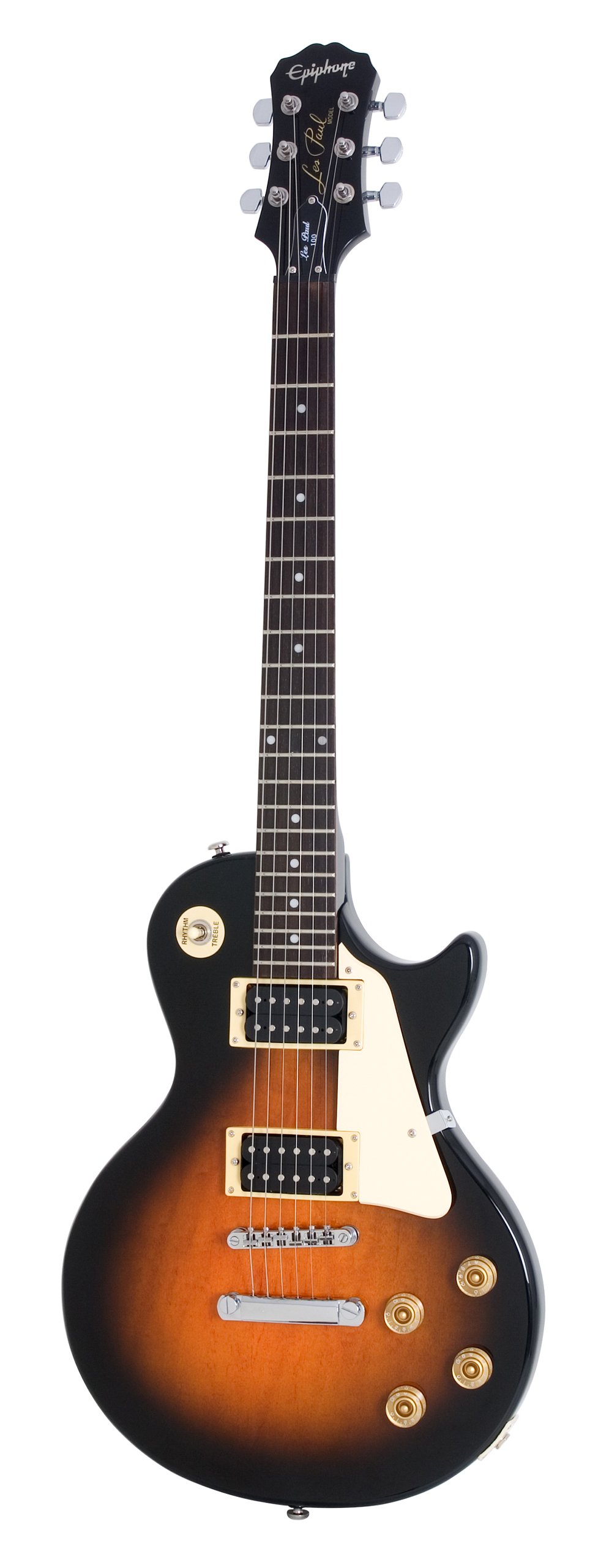 Galleon Epiphone Les Paul100 Electric Guitar, Vintage Sunburst
