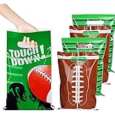Egami 30 Packs Football Cute Party Bags candy bags Rugby Ball birthday party supplies children's candy bags children's party supplies Football theme birthday party supplies (multicolor)