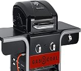 Char-Broil Gas2Coal 210 Hybrid Grill Gas Barbecue Black view 8