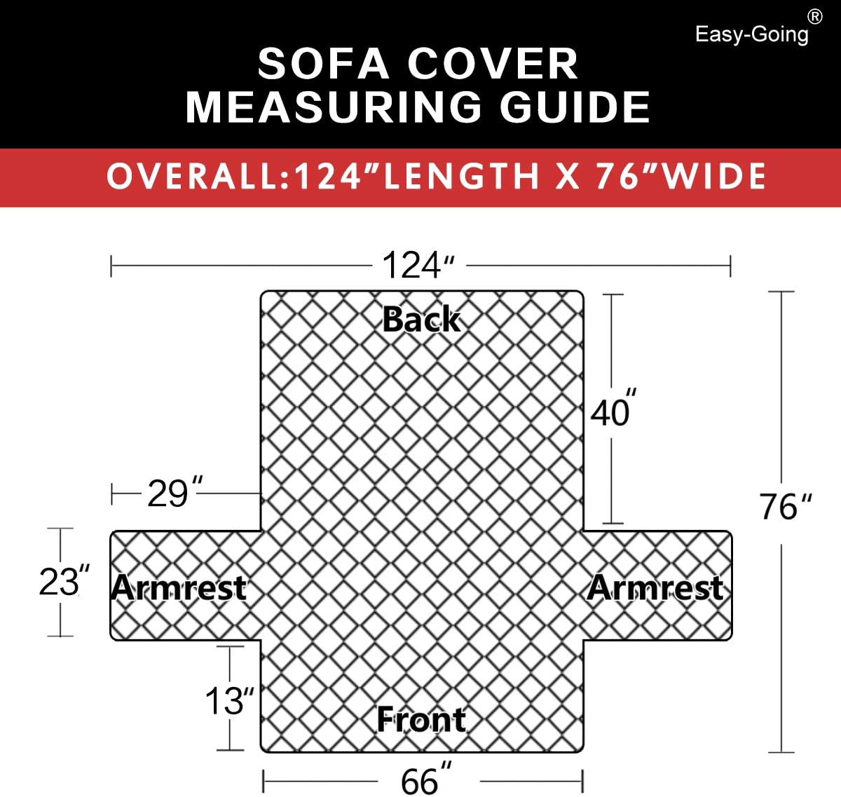 Easy-Going Sofa Slipcover Reversible Sofa Cover Water Resistant Couch Cover Furniture Protector with Elastic Straps for Pets Kids Children Dog Cat(Sofa, Gray/Light Gray): Kitchen & Dining