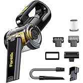 Fanttik V10 Apex Pivot Car Vacuum, 17000Pa Handheld Vacuum Cordless High Power, Portable Foldable Vacuum, Smart LED Display, 