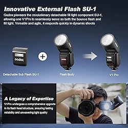 Godox V1 PRO S Flash for Sony Camera with External
