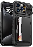 Vihibii for iPhone 15 Pro Max Case with Card Holder