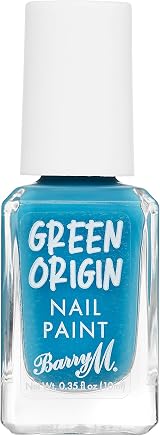 Barry M Green Origin Nail Paint Salt Lake 70% Natural Origin High Gloss