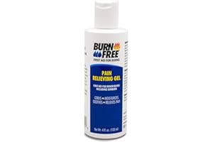 4990439 PT# 4B2400 Burnfree Burn Relief Gel 4oz in Squeeze Bottle Ea Made by Burn Free Products