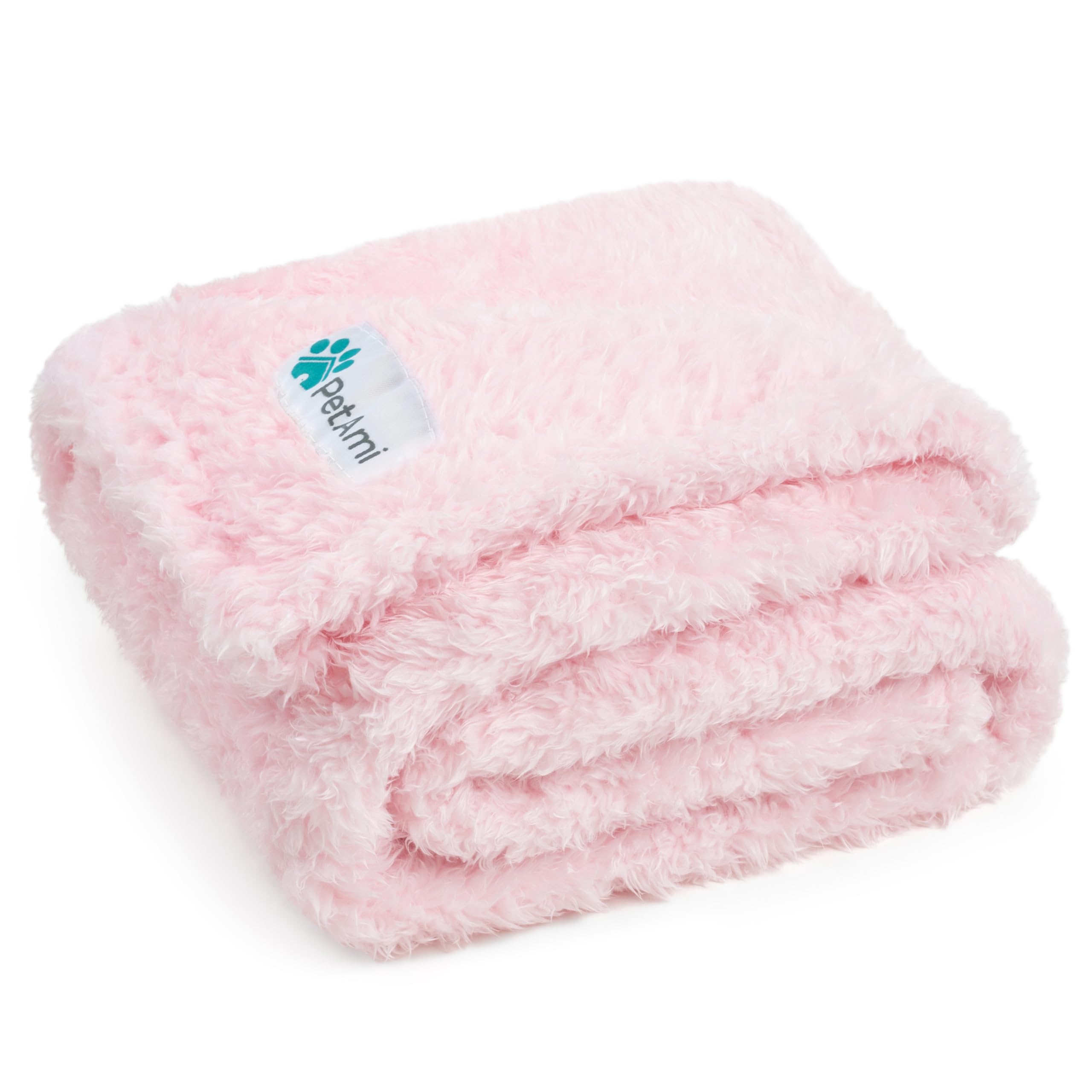 Photo 1 of ***Not Alike****
PetAmi Dog Blanket for Small Medium Dogs, Pink Fluffy Soft Sherpa Fleece for Puppy, Kitten, Doggie, Calming Pet Throw for Couch Sofa Bed, Washable, Medium 29x40