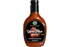 Oak Hill Farms Salad Dressings, Honey French, 24 Ounce (Pack of 6)
