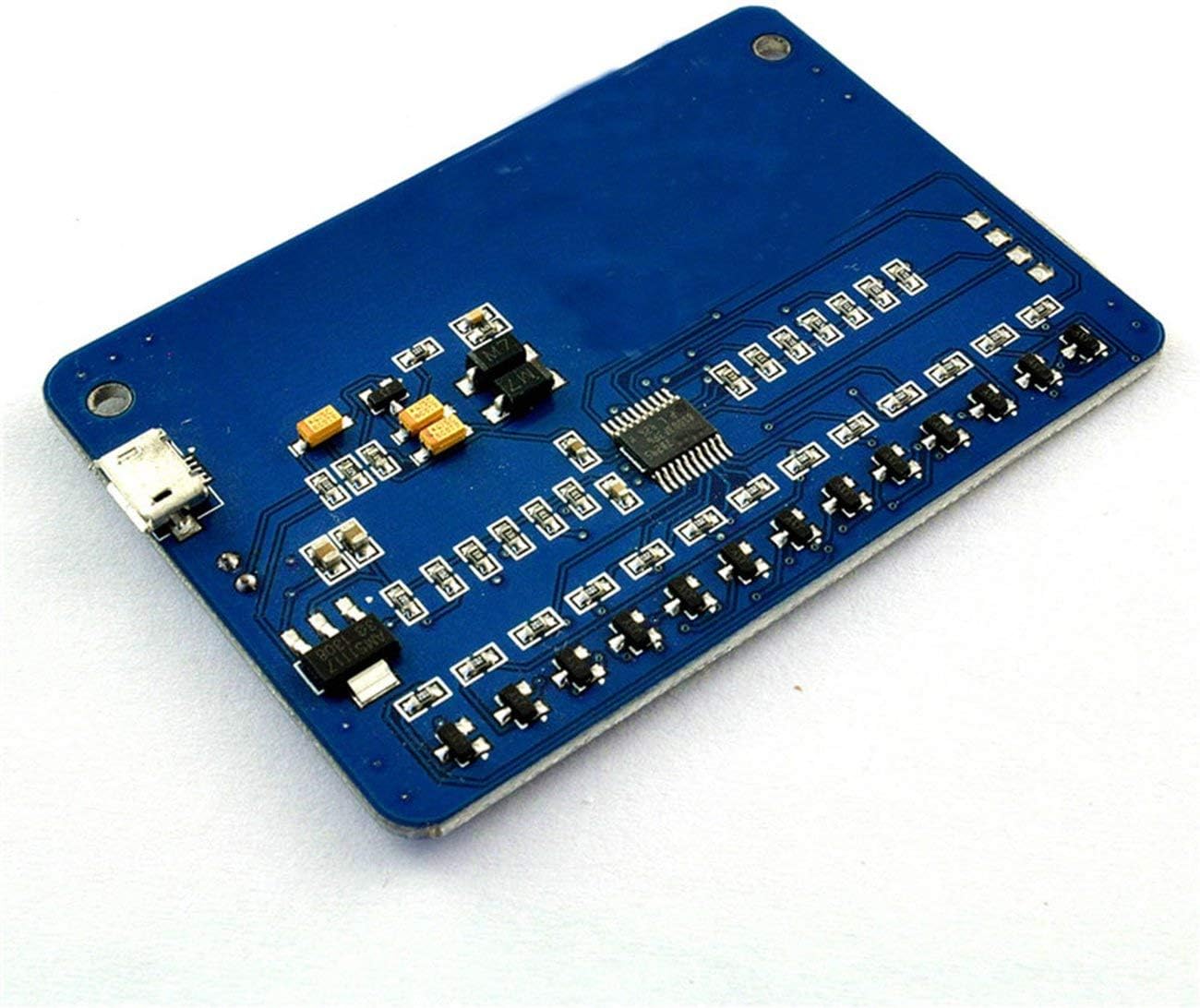 Audio Volume Indicator Kit Electronic DIY Volume Indicator Audio Sound Control LED Melody Light - Blue