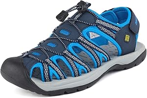 DREAM PAIRS Men's 160912-M-NEW Adventurous Summer Outdoor Sandals