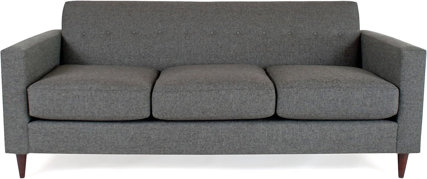 Jackson 84" Sofa, Dark Gray, classic, Sofas & Loveseats