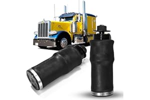 YUANJUFITT 1PCS Cab Rear Air Spring Bags for Peterbilt 379 378 384 386 388 389 Rear Air Suspension Spring Set Replaces Firestone 7036, W023587036, Peterbilt 2903200, 2902454,T816000 Truck Accessories