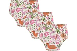 Mazeann Toddler Potty Training Underwear Cotton Absorbent Soft Baby Girl Boy Potty Training Pant 2t-5t