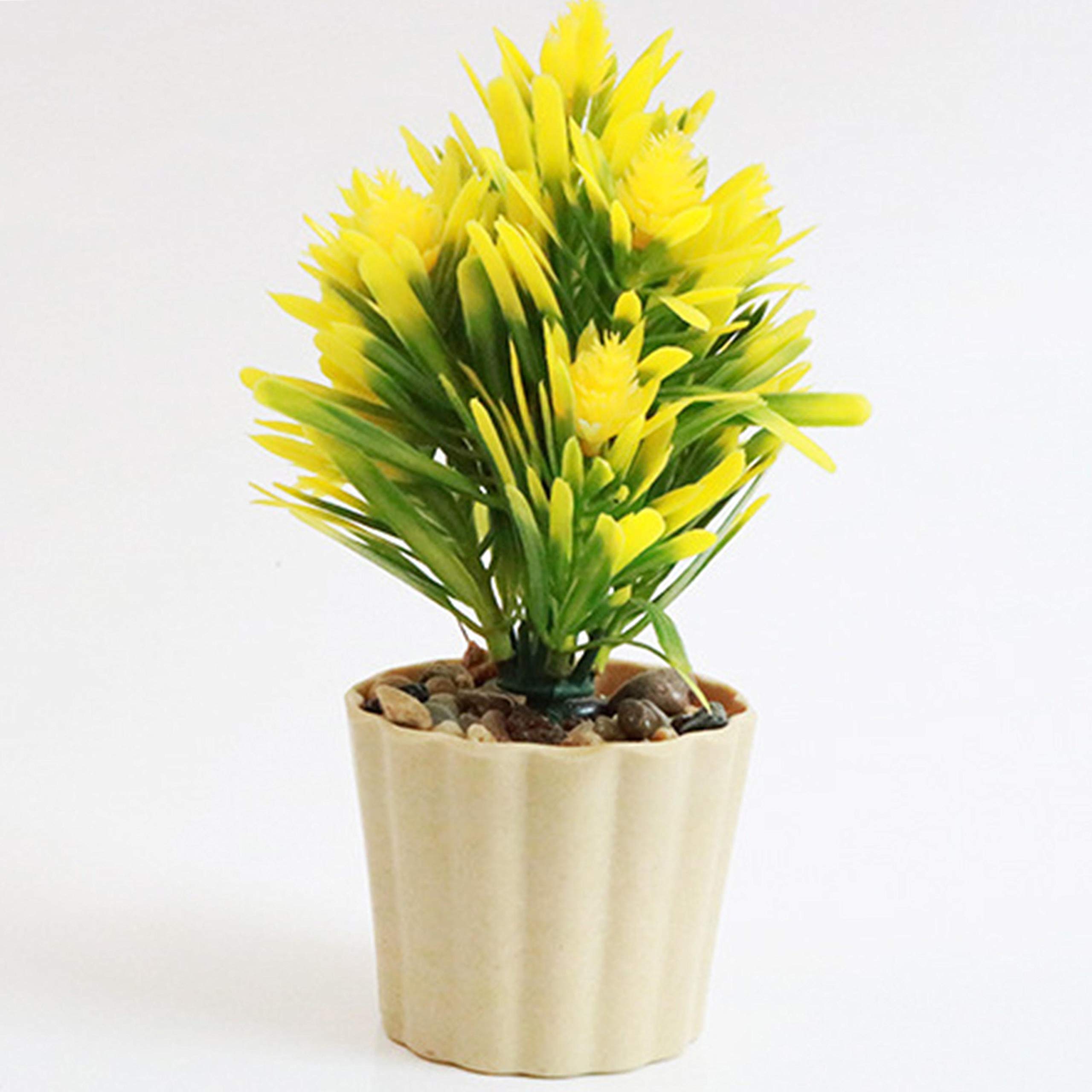 Simulation Small Bonsai Plastic Fake Flower Pots Living Room