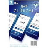 Secret Clinical Soft Solid Antiperspirant &amp; Deodorant, Light &amp; Fresh (1.6oz-3ct)