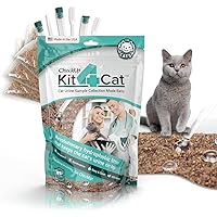 KIT4CAT 2lb Hydrophobic Cat Litter for Urine Collection, Hydrophobic Sand Urine Collection Litter Kit I Collect cat Urine Sam