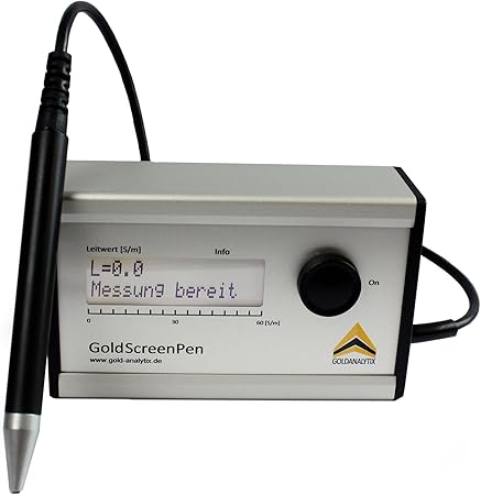 GoldScreenPen - Das praktische Edelmetallprüfgerät - Gold-Tester