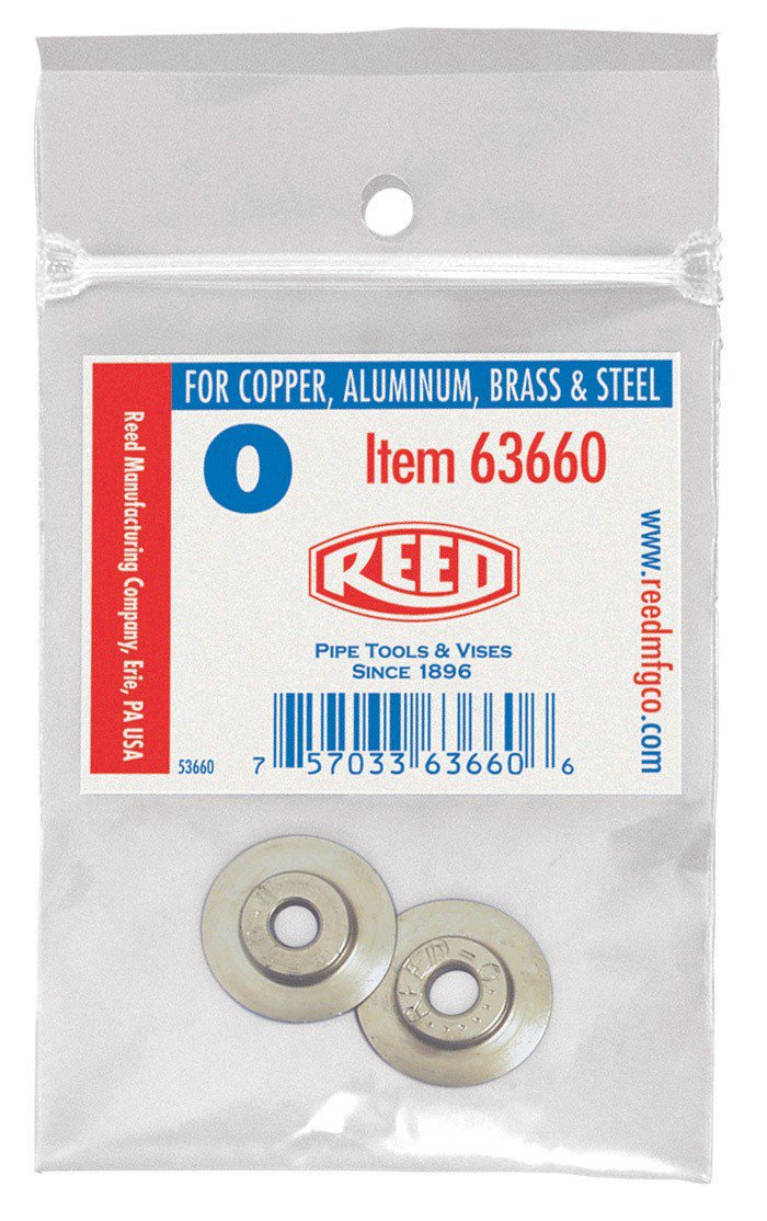 Reed Tool 2PK-3-6PVC Cutter Wheels (2-Pack) - Replacement Blades for PVC Tubing Cutters