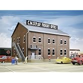 Walthers Cornerstone Series Kit HO Scale Freight Office Kit, 8