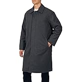 Alpine Swiss Zach Men’s Wool Blend Overcoat – Knee-Length Trench Coat, Runs Large for Layering Over Suits or Sweaters