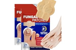 42pcs - Nail Fungus Cleaning Patches for Damaged Discolored Thick Toenails & Fingernails, Toenail Fungus Remover