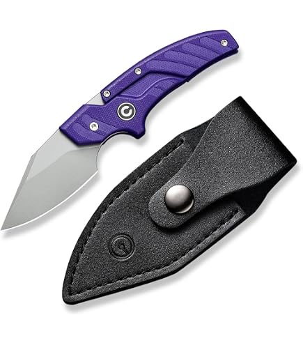 Amazon.com : CIVIVI Typhoeus Fixed Blade Knife with Leather Sheath