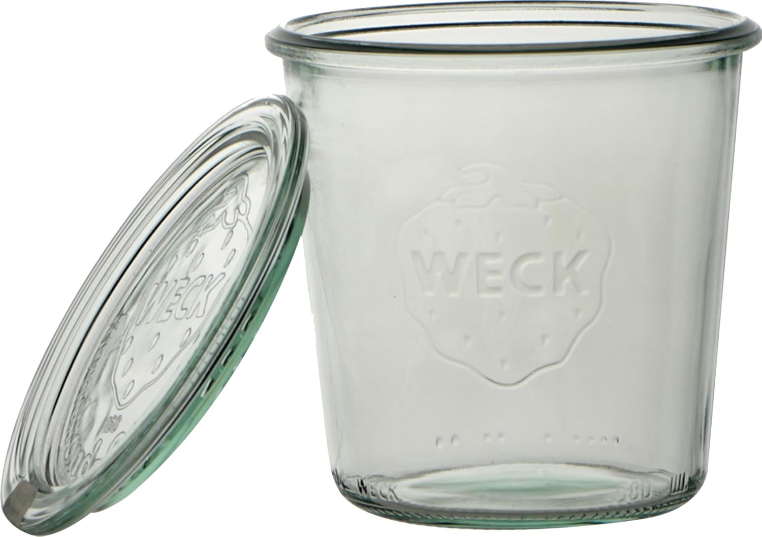 Weck 290 ml Jar with Lid 80 mm, Box of 6, Glass, Transparent