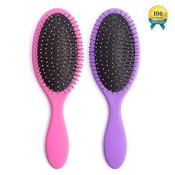 Amazon Com Hair Brush Hair Detangler Brush With Nylon Bristles