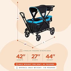 Baby Trend Expedition 2-in-1 Stroller Wagon