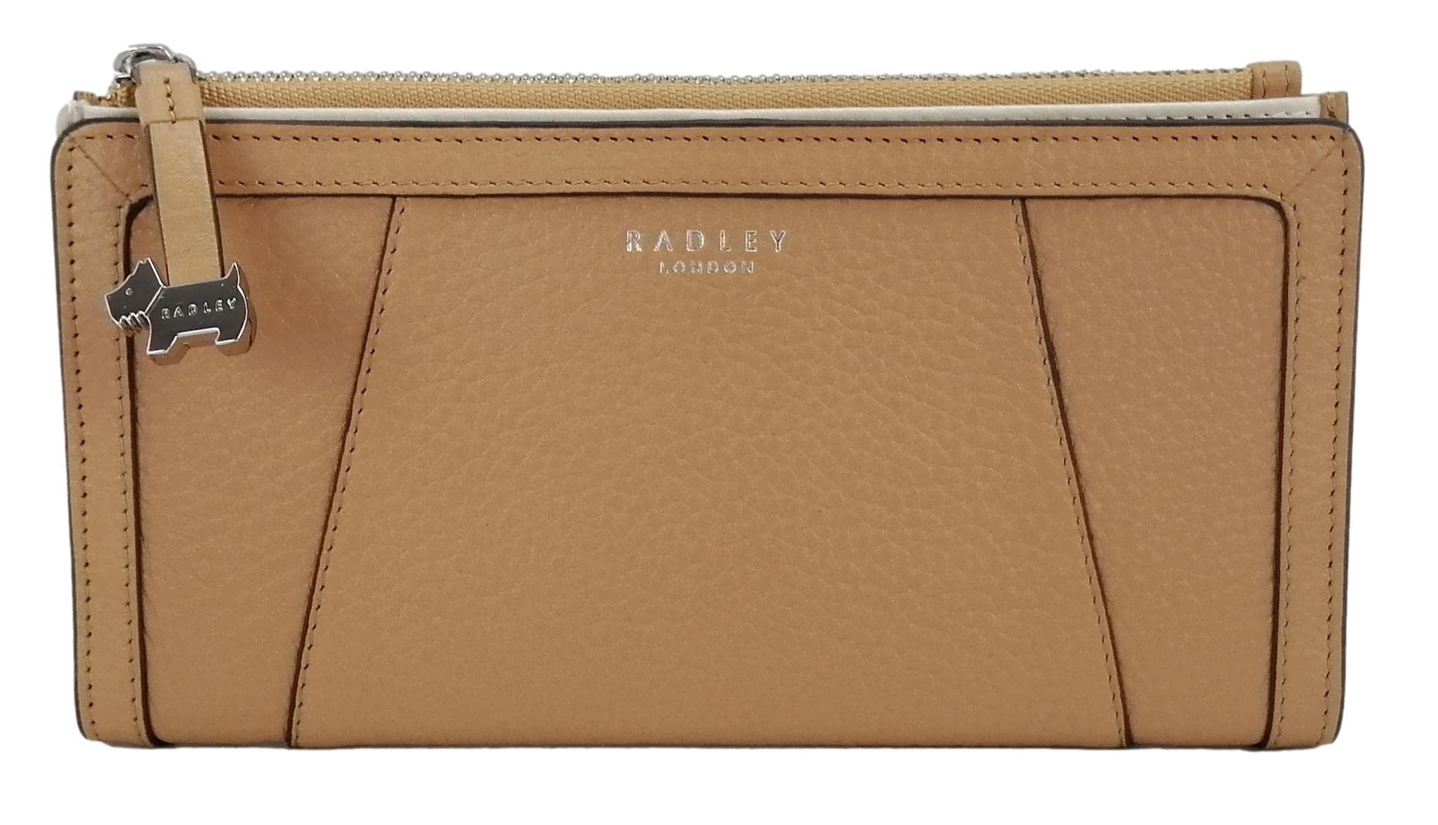Radley London Large Bifold Matinee Purse Wood Street in Tan Leather