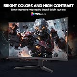 KOORUI 27 Inch QHD 1440P 180Hz VA Curved Gaming Monitor 1ms Adaptive Sync VESA view 7