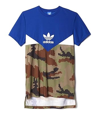 camo trefoil crew sweatshirt