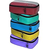 Small Packing Cubes for Suitcases - 5 Pcs Set - Travel Organizer Bags for Carry-On Luggage