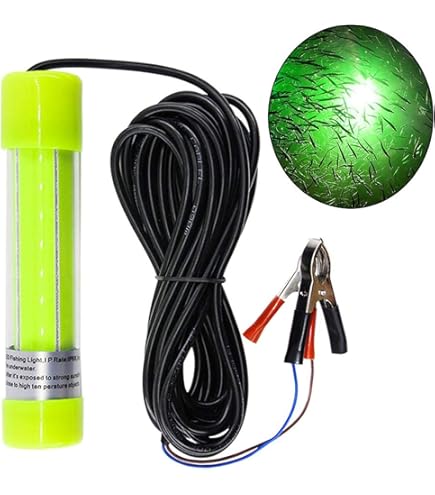 LED Fishing Light Underwater Submersible Fishing Light IP68 Waterproof Bait Light For Makita/Dewalt/Milwaukee18V Battery - 1420