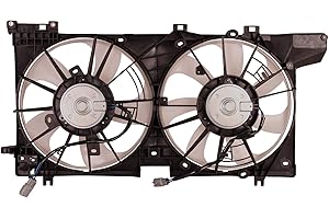 OTN TONG YANG TYG OE Replacement(CAPA Quality) Cooling Fan Extra Silent for 2015-2019 Subaru Outback/Legacy 2.5L | 45122-AL01A | SU3115132