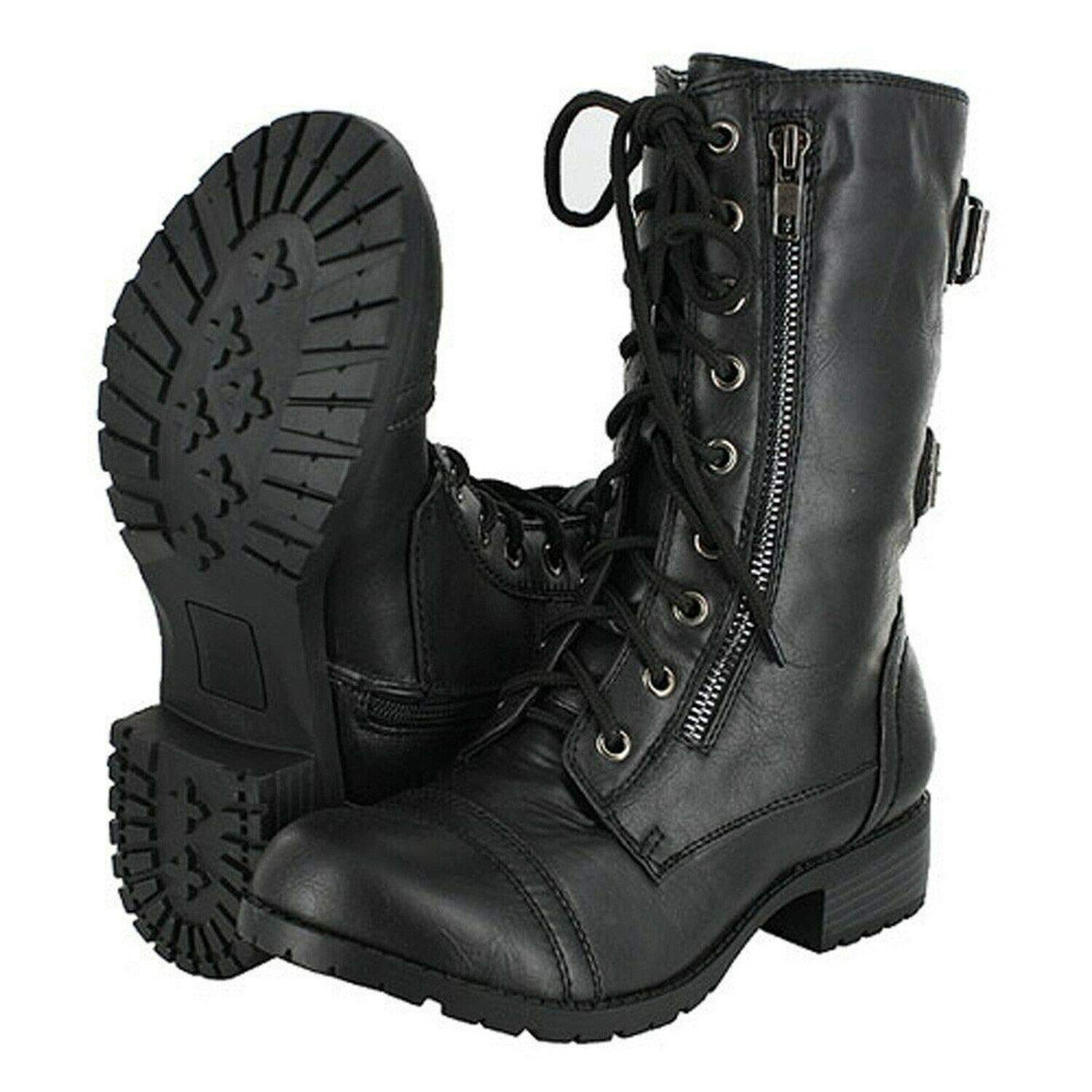 lucky combat boots