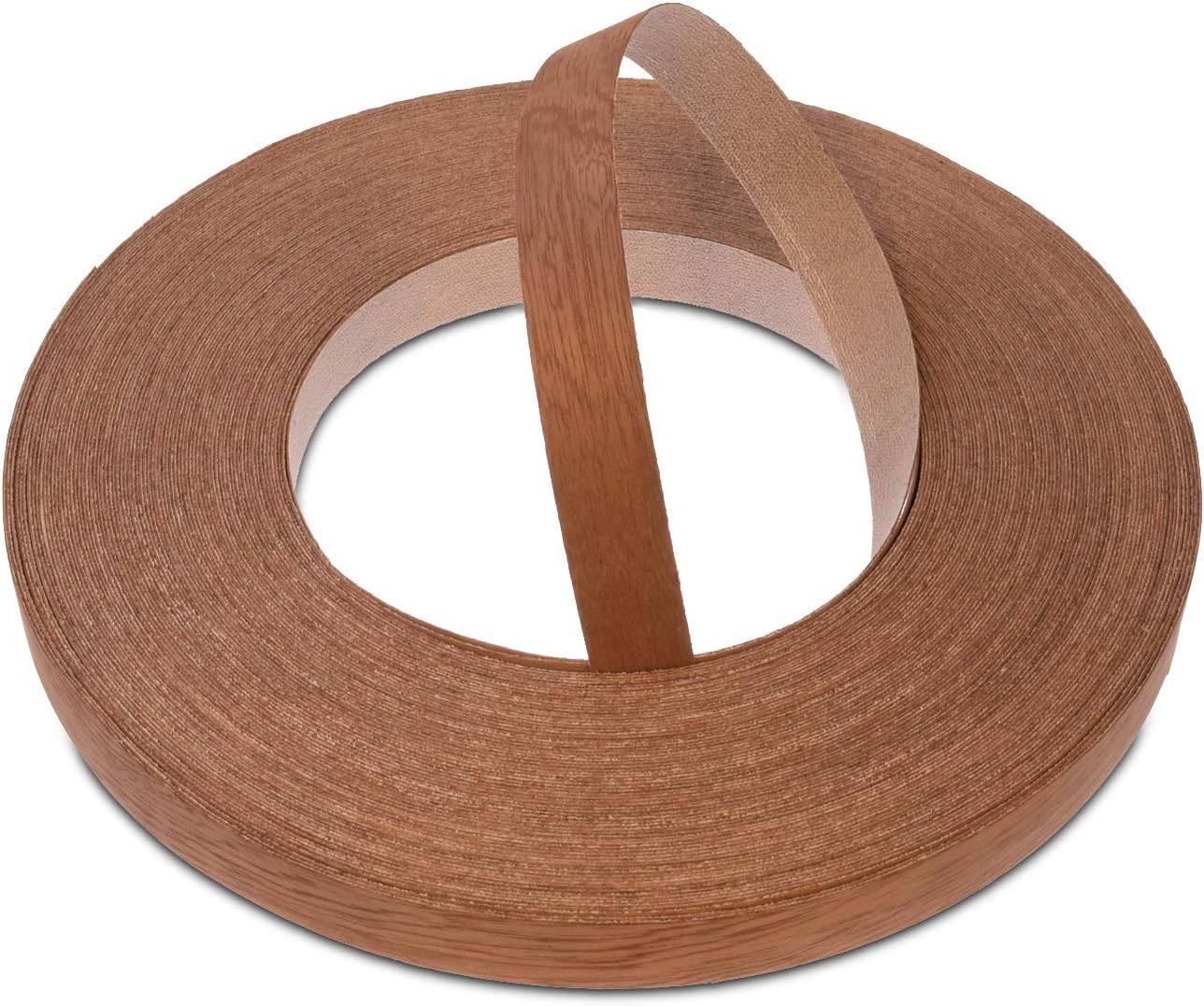 22mm Real Mahogany Wood PreGlued Veneer Edging Tape 50m Trade Roll