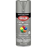 Krylon Unisex Adult Spray-Paints Krylon COLORmaxx GLOSS CLASSIC GRAY, Classic Gray, 12 Ounce Pack of 1 US