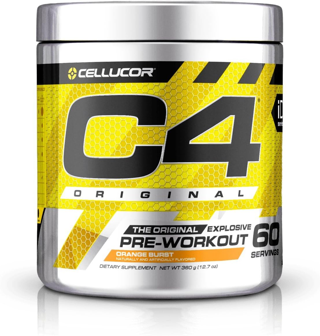 Ashvah Cellucor C4 Original Orange Burst Pre-Workout Dietary Supplement (60 Serving)