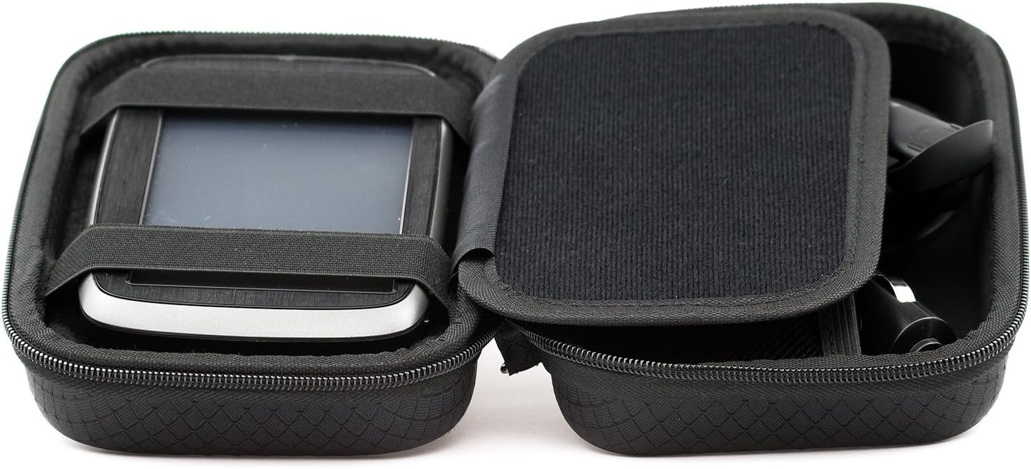 TomTom Hard Case fits all 5-inch GPS TomTom Go 5200 5100 520 42 51 5100 Start 25 52 VIA 135 53 Rider 500 550 Premium Start Black - Image 5