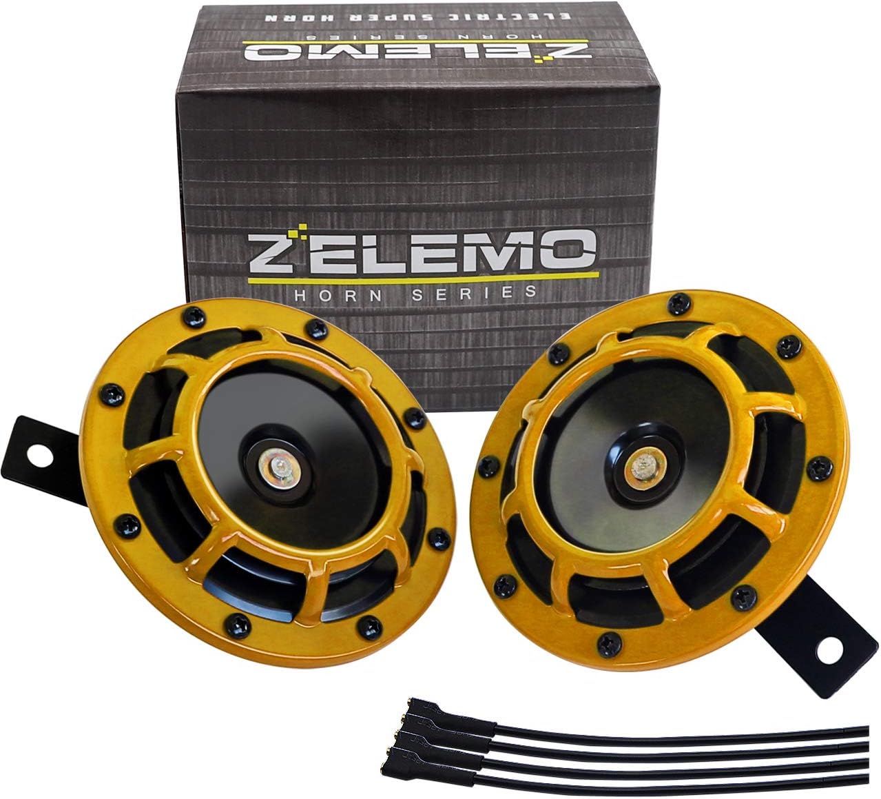Eletric Car Horn Kit 12V Super Loud High Tone and Low Tone