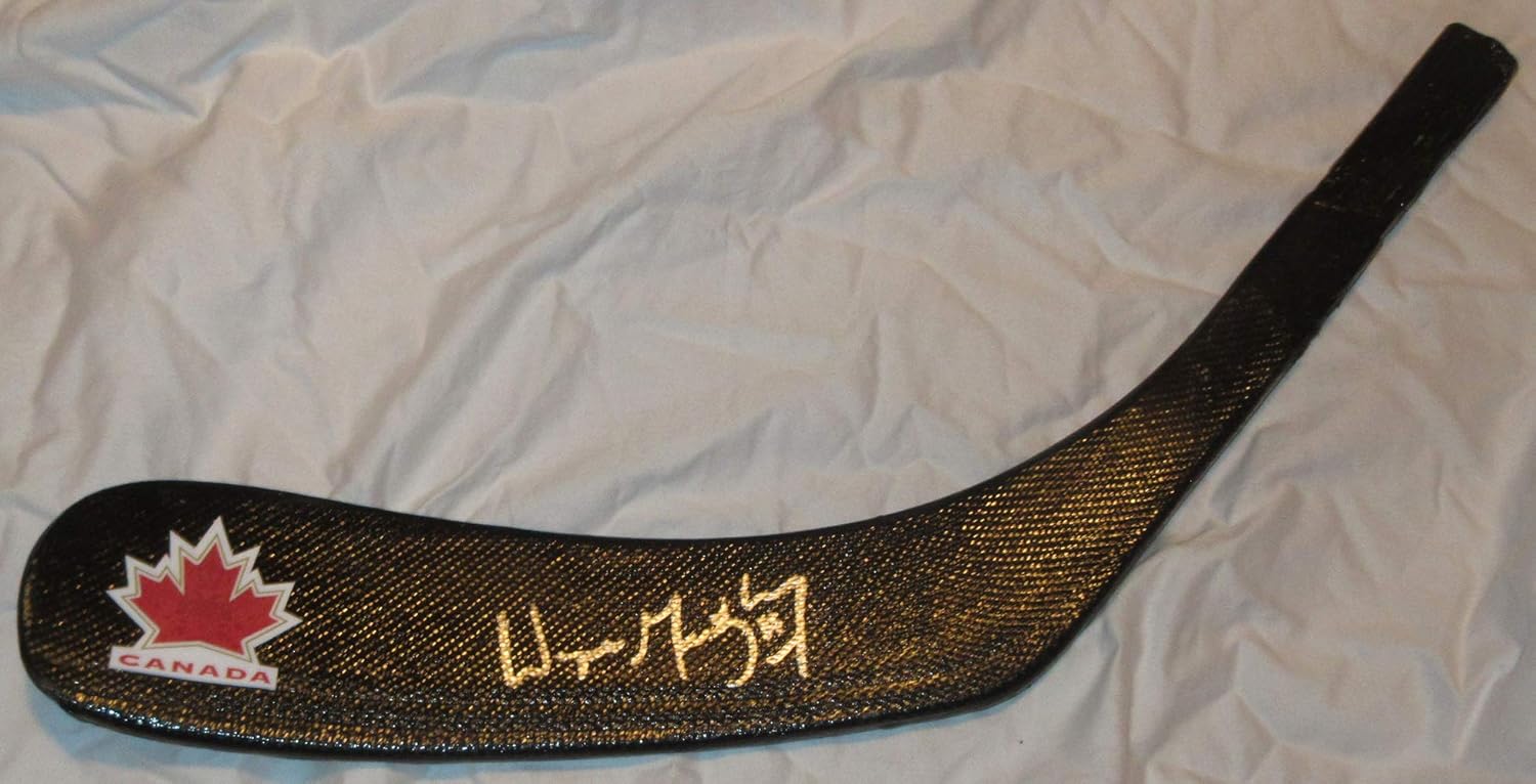 gretzky signed stick