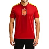 Icon Sports Officially Licensed Royal Spanish Football Federation Game Day T-Shirt - Unisex Adult